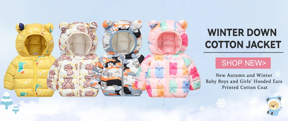 Baby jumpsuit Hooded waterproof