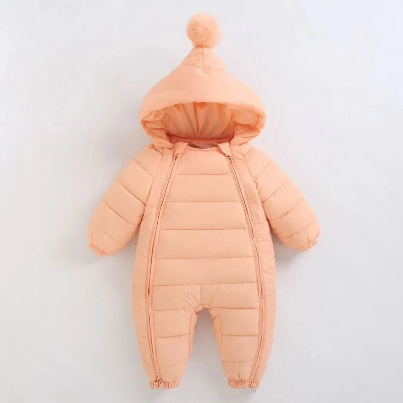Baby jumpsuit Hooded waterproof