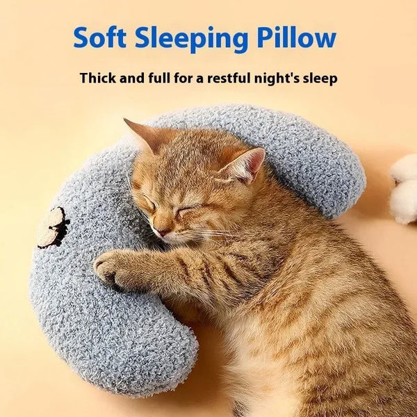 Pet Calming Pillow Comfortable Cute U Shaped