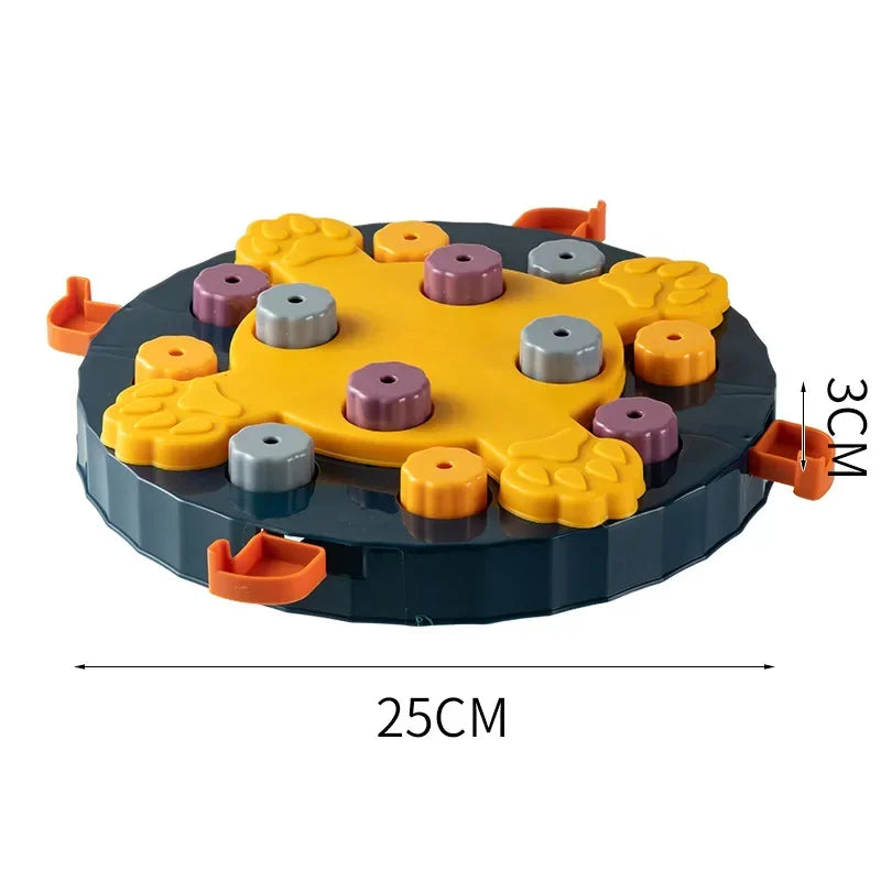 Cat Dog Puzzle Toys Interactive Slow Fooder Non Slip Bowl