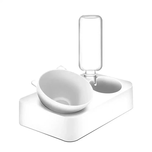 Automatic Feede with Double Bowl (Food and Water Dispenser)