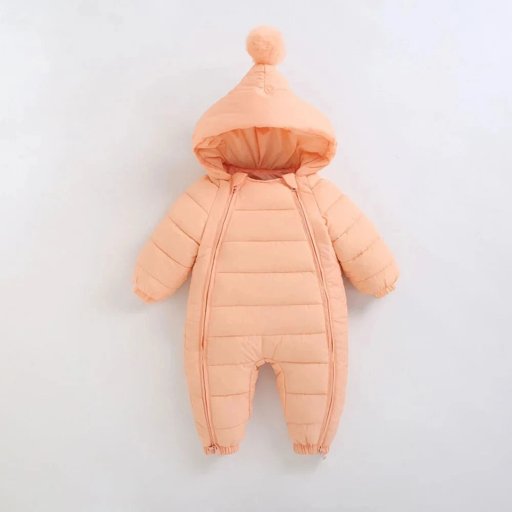 Baby jumpsuit Hooded waterproof