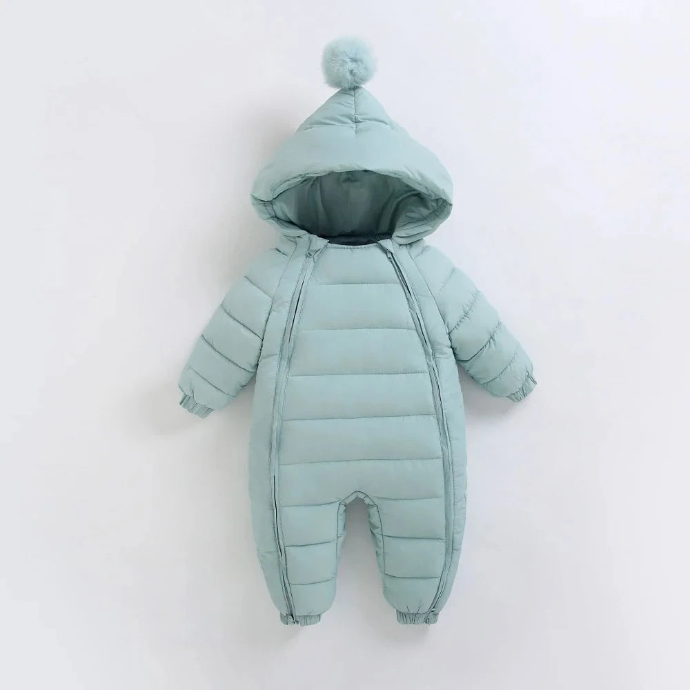 Baby jumpsuit Hooded waterproof