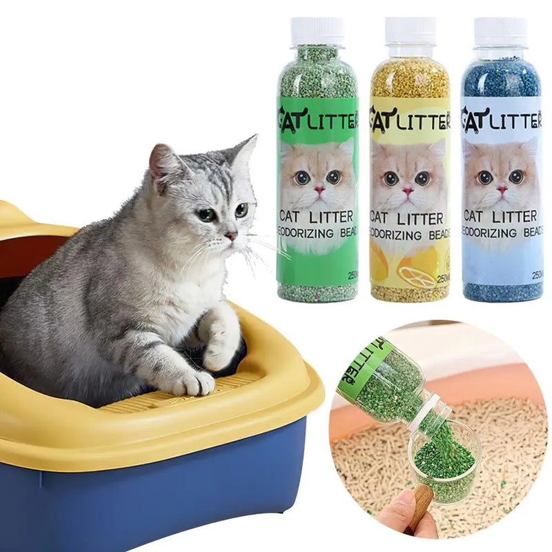 Efficient Cat Litter Deodorant Beads Lasting Freshness Deodorization