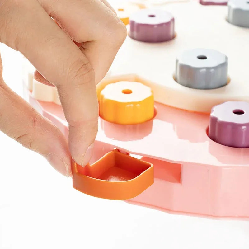 Cat Dog Puzzle Toys Interactive Slow Fooder Non Slip Bowl