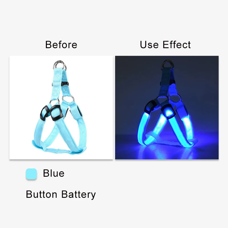 Adjustable LED Dog Harness