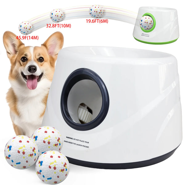 Automatic Dog Ball Launcher Dog Fetch Machine