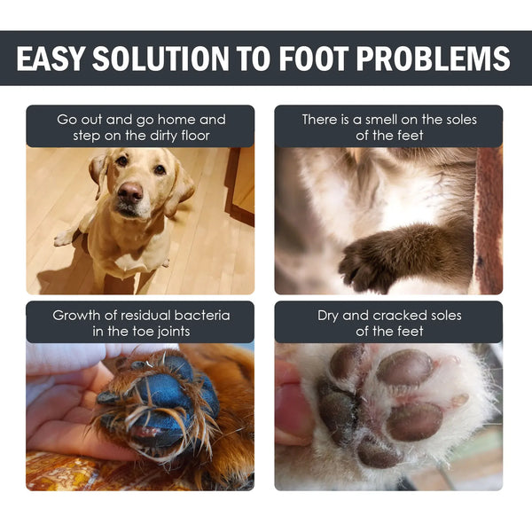 Pet Paw Cleaner Foam for Dogs and Cats Natural No Rinse