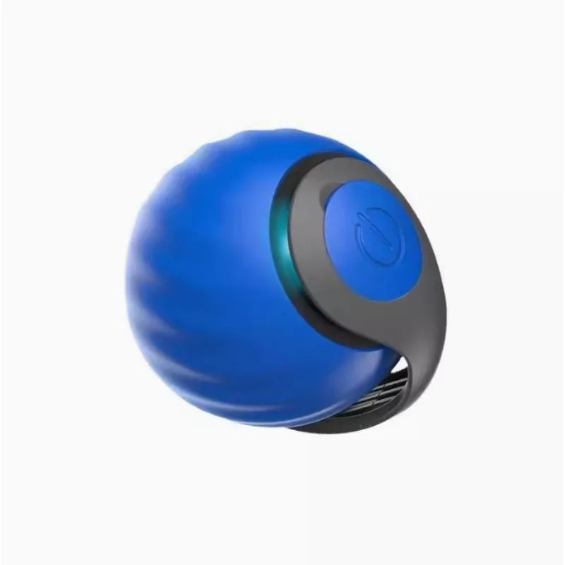 Interactive Ball Toys, Automatic Rolling Ball with Faux Tail,USB Rechargeable