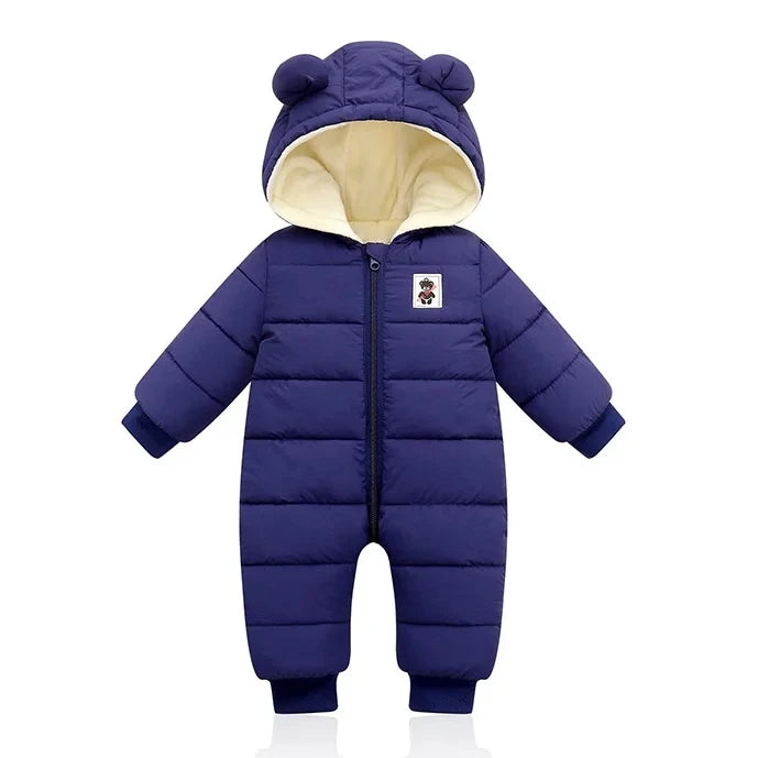 Baby jumpsuit Hooded waterproof