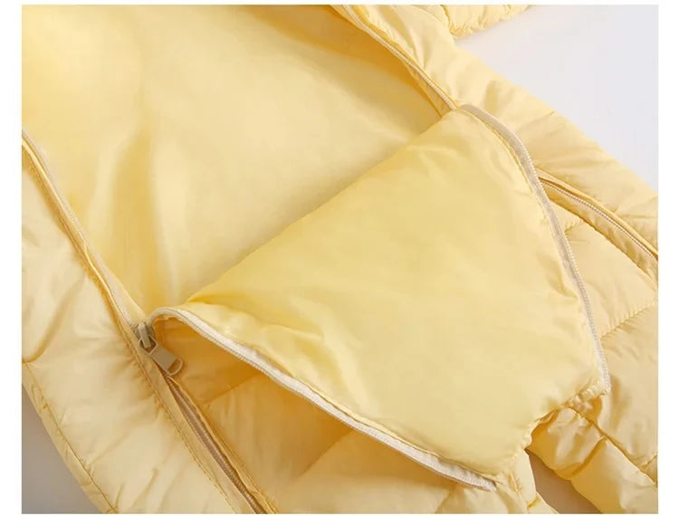 Baby jumpsuit Hooded waterproof