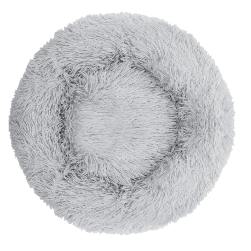 Round Pet Bed Calming pets Anti-Anxiety Donut Cuddler
