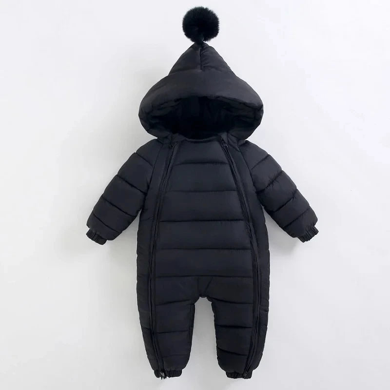 Baby jumpsuit Hooded waterproof