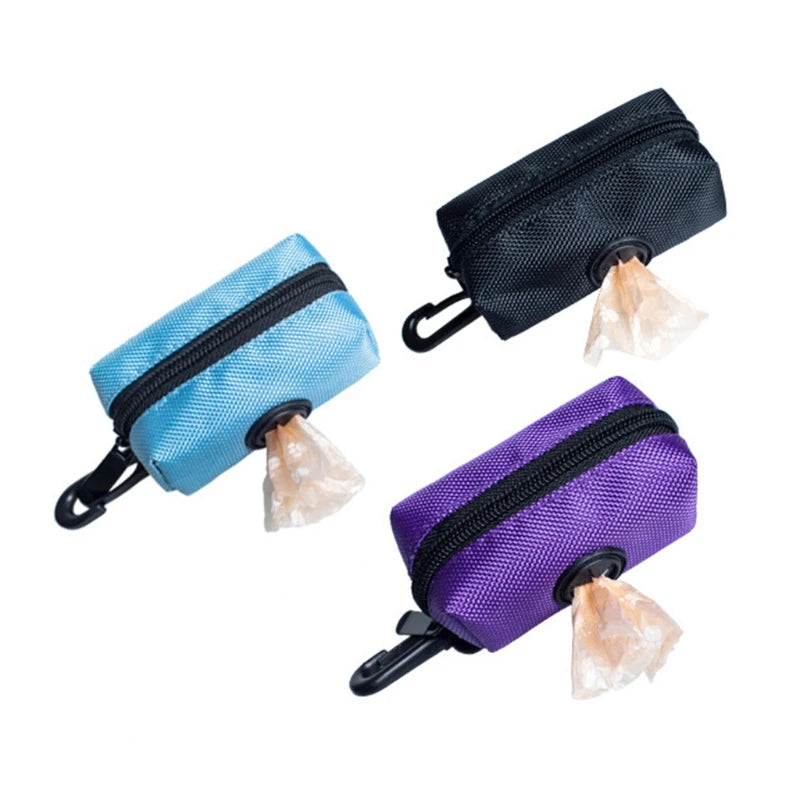 Portable Dog Poop Bag Biodegradable Dispenser Pouch