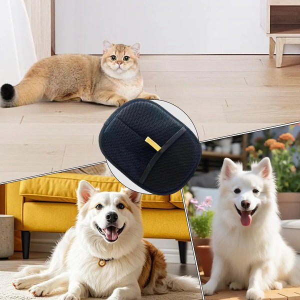 Double-Sided Grooming Gloves For Shedding