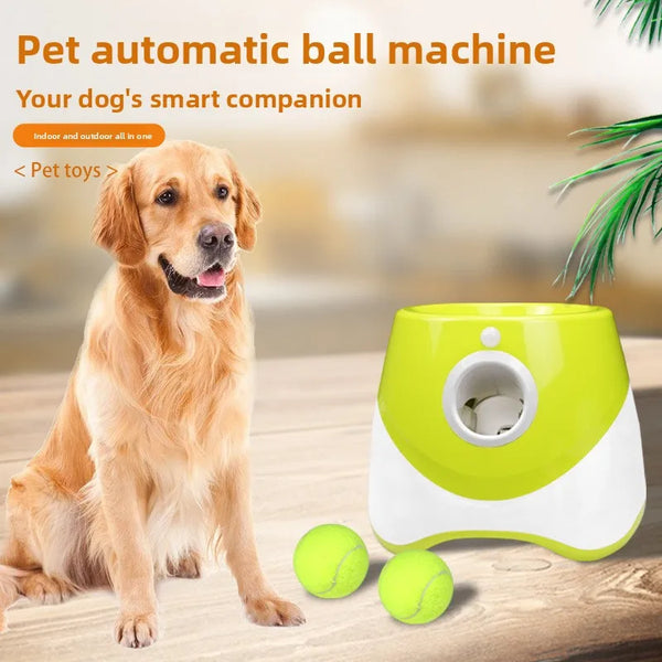 Dog Launcher Automatic Toy Tennis Rechargable