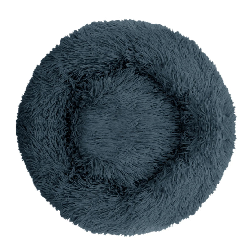 Round Pet Bed Calming pets Anti-Anxiety Donut Cuddler