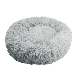 Round Pet Bed Calming pets Anti-Anxiety Donut Cuddler