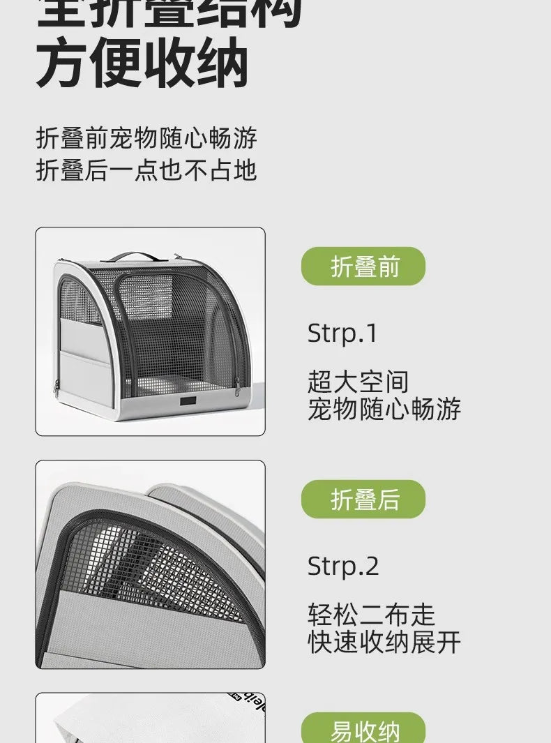 Portable Car Pet Bed Travel Cushion Safe for Vehicles